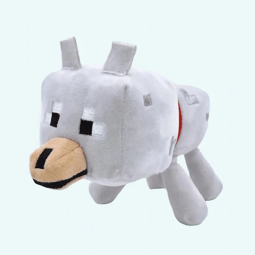 Peluche Loup Minecraft 3 Peluche Loup Minecraft