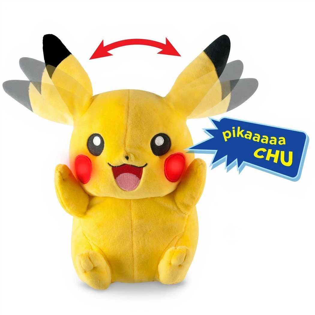 Peluche Poupée Pikachu Qui Parle 4 Peluche Poupée Pikachu Qui Parle – Image 2