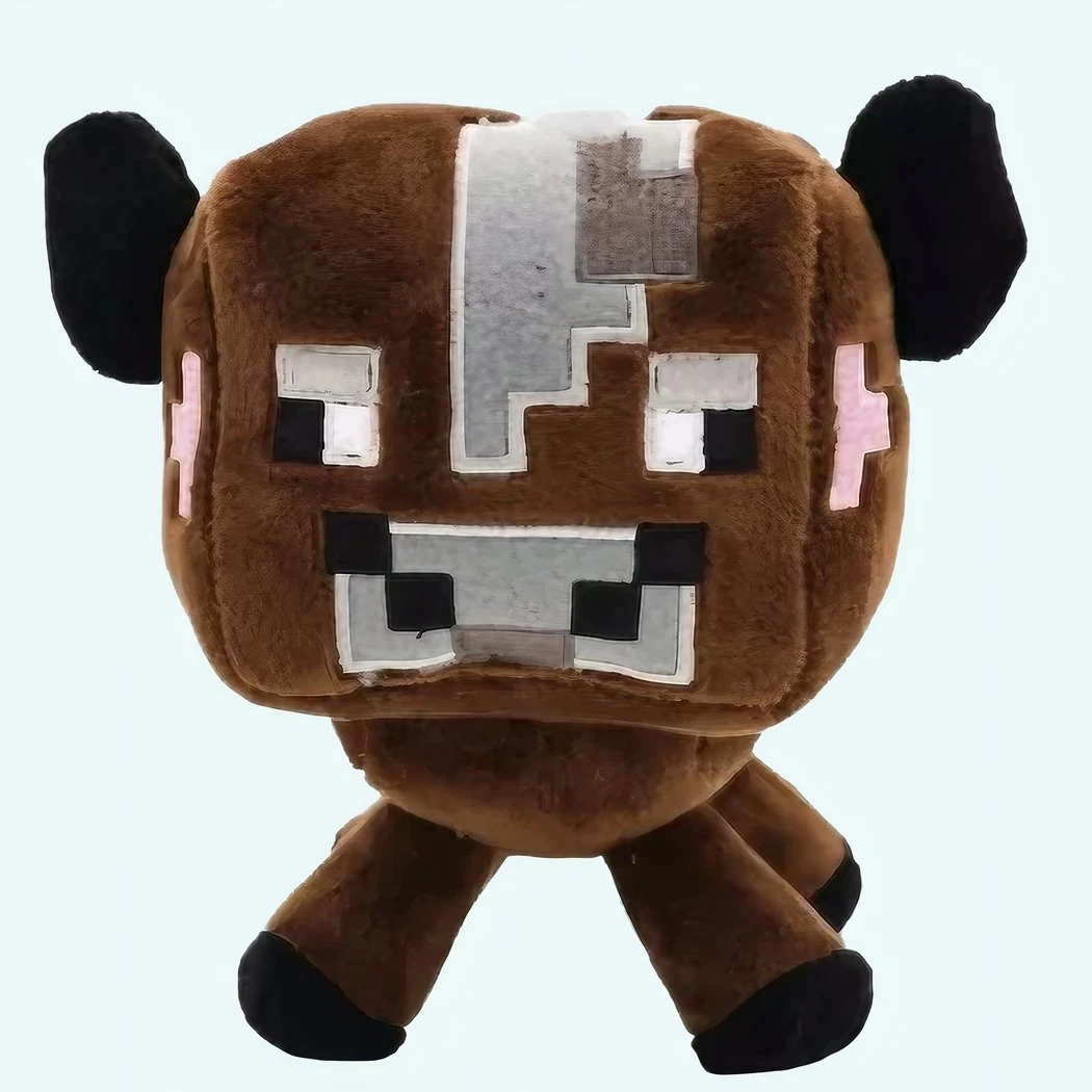Peluche Vache Minecraft 3 Peluche Vache Minecraft