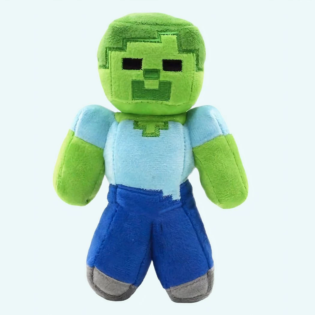 Peluche Zombie Minecraft 3 Peluche Zombie Minecraft