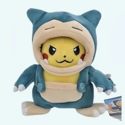 Peluche Pikachu Déguisé En Ronflex