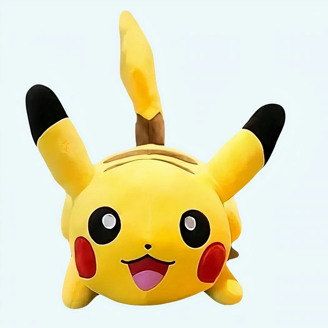 Peluche Pikachu Grand Sourire 3 Peluche Pikachu Grand Sourire