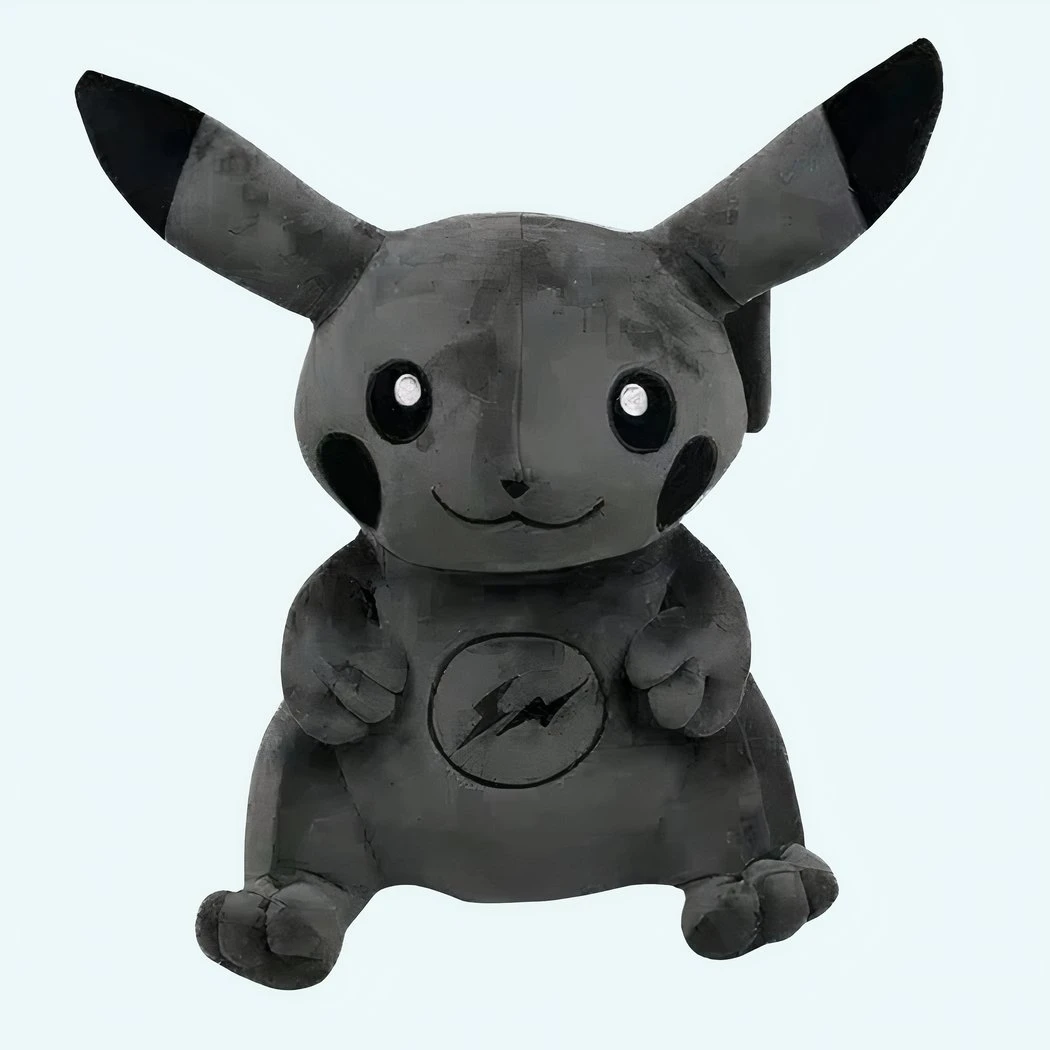 Peluche Pikachu Noir 3 Peluche Pikachu Noir