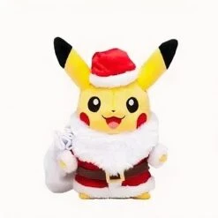 Peluche Pikachu Style Père Noël -Ma Pleuche Soldes Peluche Pikachu style per noel 1