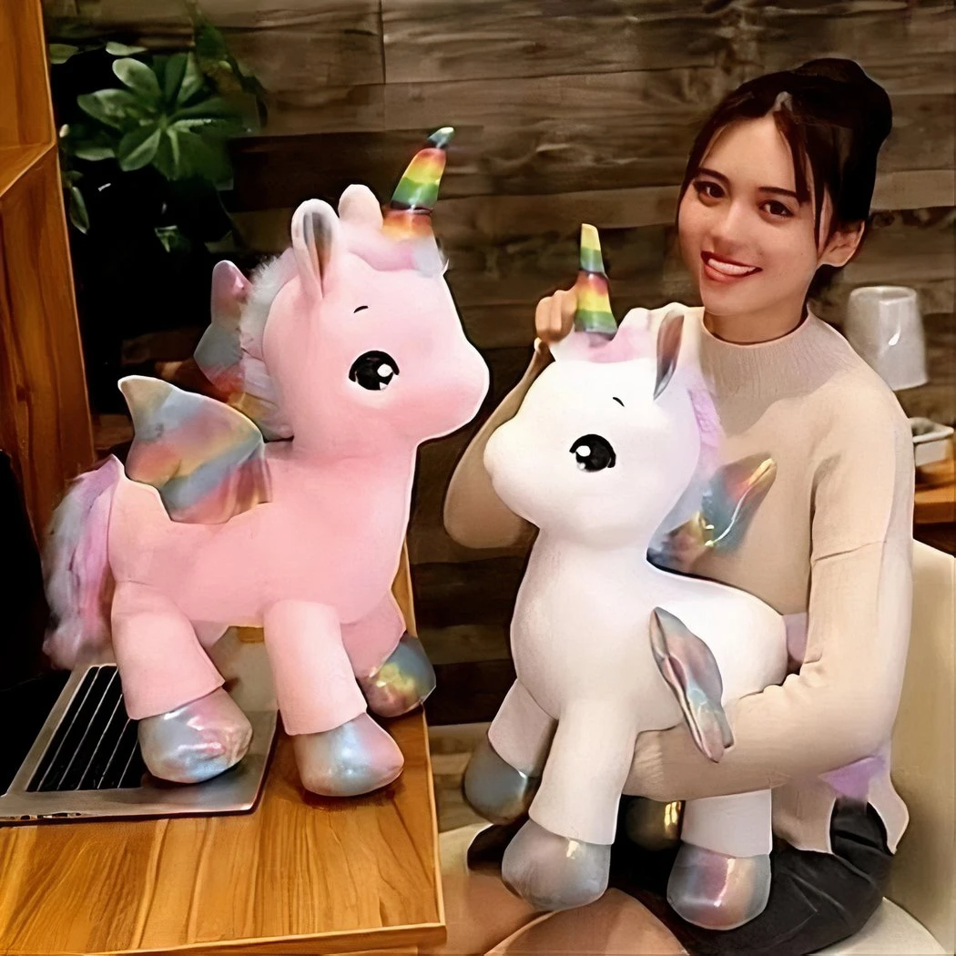 Peluche Licorne Colorée Arc-en-ciel – Image 7