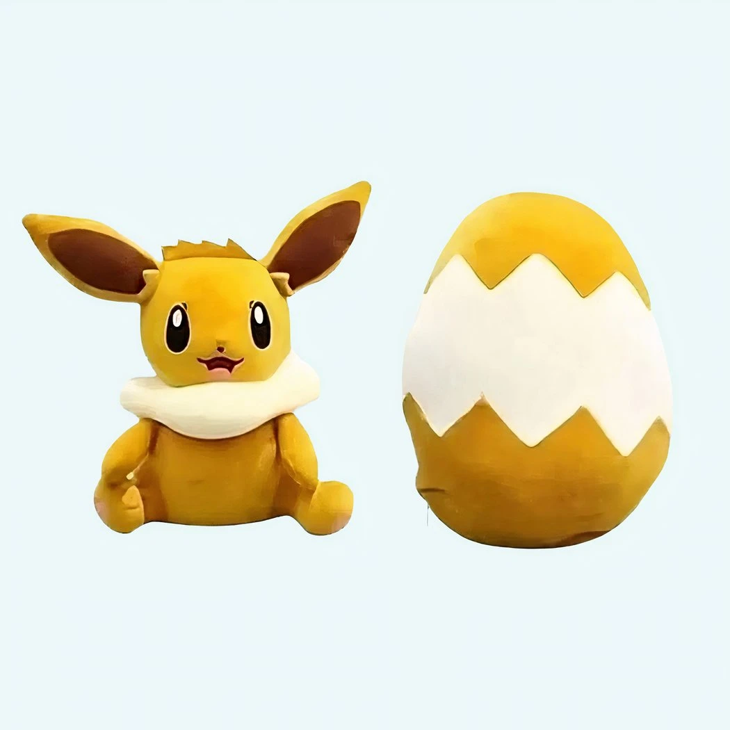Peluche Reversible Oeuf Evoli 3 Peluche Reversible Oeuf Evoli