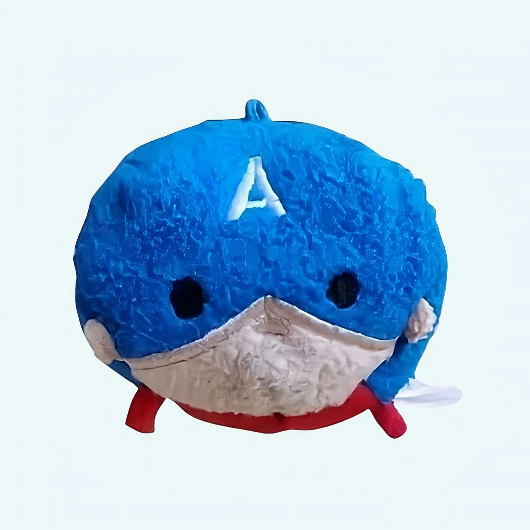 Peluche Tsum Tsum Captain America 3 Peluche Tsum Tsum Captain America