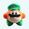 Petite Peluche Kawaii Kirby Déguisé En Luigi -Ma Pleuche Soldes Petite peluche Kawaii Kirby deguise en Luigi