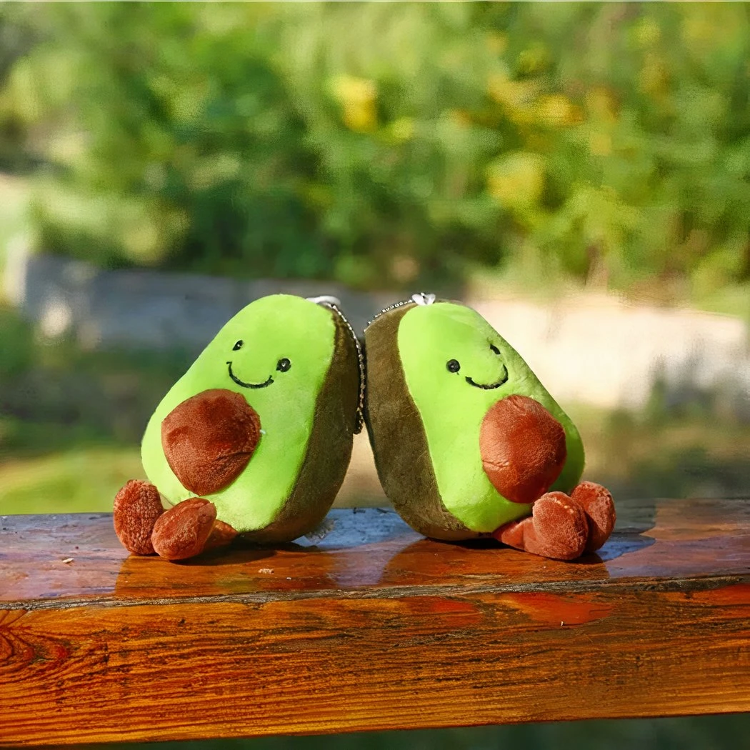 Peluche Avocat Porte-clés 3 Peluche Avocat Porte-clés – Image 2