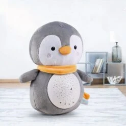 Peluche Pingouin Doux à Bruit Blanc 7 Peluche Pingouin Doux à Bruit Blanc -Ma Pleuche Soldes Puigouin bruit blanc