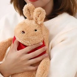 Peluche Bouillotte Lapin Avec Lacets 11 Peluche Bouillotte Lapin Avec Lacets -Ma Pleuche Soldes Sac chauffe eau en caoutchouc en forme drsquoanimal mignon en peluche chaude drsquohiver bouteille drsquoeau chaude par 1 2