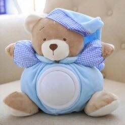 Veilleuse Peluche Ours 10 Veilleuse Peluche Ours -Ma Pleuche Soldes Veilleuse peluche ours Peluche Fantastique Peluche musicale Couleur Bleu