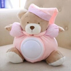Veilleuse Peluche Ours 11 Veilleuse Peluche Ours -Ma Pleuche Soldes Veilleuse peluche ours Peluche Fantastique Peluche musicale Couleur Rose