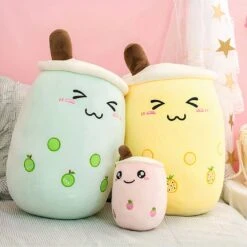 Peluche Bubble Tea Mignon Et Doux En Forme De Coussin -Ma Pleuche Soldes img Peluche Bubble tea mignon et doux en forme de coussin 05