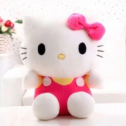 Peluche Hello Kitty Rose 8 Peluche Hello Kitty Rose -Ma Pleuche Soldes img Peluche Hello Kitty rose 01