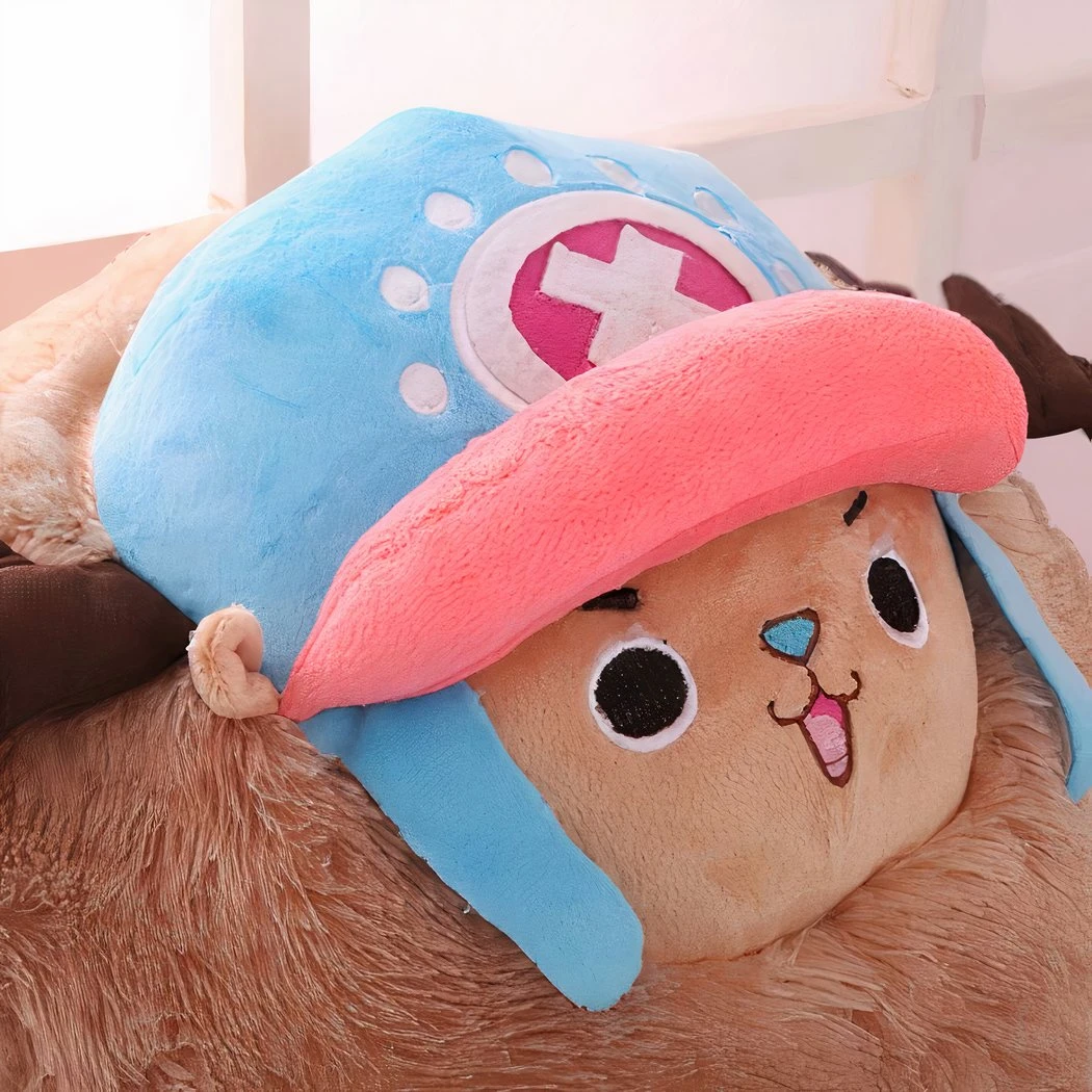 Peluche Tony Chopper One Piece En Boule Bleu 8 Peluche Tony Chopper One Piece En Boule Bleu â Image 6