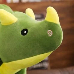 Peluche Dinosaure Toute Douce Verte -Ma Pleuche Soldes img Peluche dinosaure toute douce verte 01 1