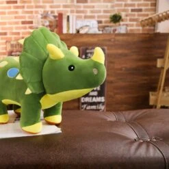 Peluche Dinosaure Toute Douce Verte -Ma Pleuche Soldes img Peluche dinosaure toute douce verte 03