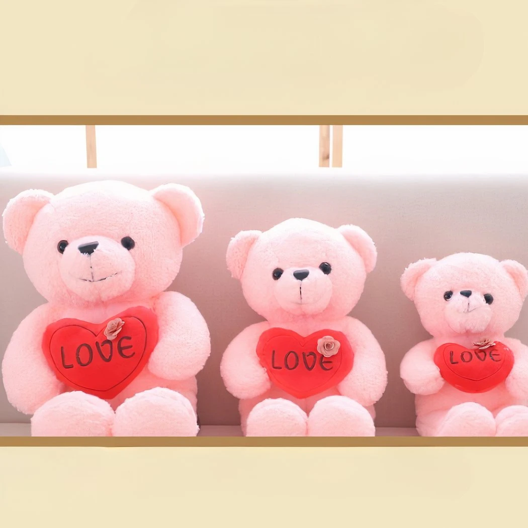 Peluche Ourson Rose Love 5 Peluche Ourson Rose Love – Image 4