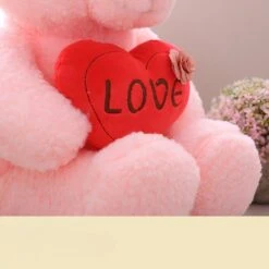Peluche Ourson Rose Love 11 Peluche Ourson Rose Love -Ma Pleuche Soldes img Peluche ourson rose Love 04
