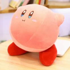 Mignonne Peluche Kirby Tête En L’air -Ma Pleuche Soldes kirby tete